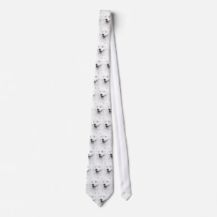 Cravate Bel art de chien de Samoyed