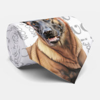 Belge Malinois Funny Woof Amoureux des chiens de N