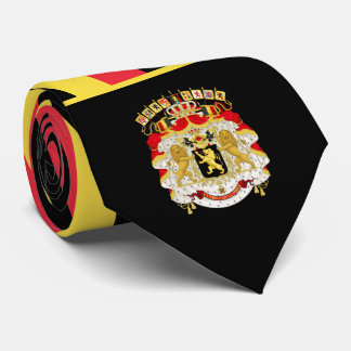 Cravate Belgian Flag & Coat of Arms, Flag of Belgium