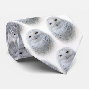 Cravate Belle, Dreamy et Serene Snowy Owl