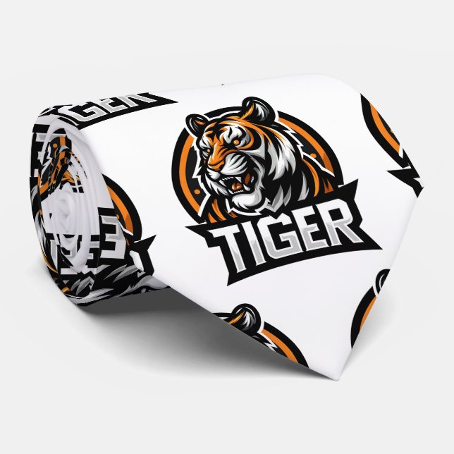 Cravate Bengal Tiger Neck Tie (Roulé)