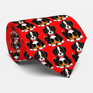Cravate Bernese Mountain Dog in Bow Tie