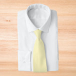 Cravate Beurre jaune uni<br><div class="desc">Beurre jaune uni</div>