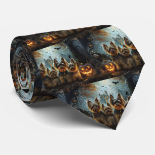 Cravate Biewer Terrier Halloween Night Doggy Délice