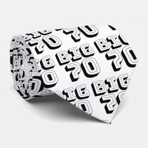 Cravate BIG 70 70e anniversaire 70e anniversaire