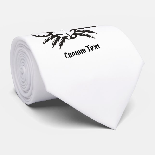 Cravate Black Crab (Roulé)