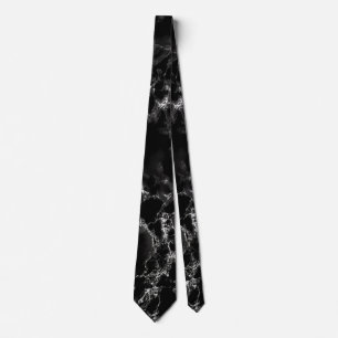 Cravate Black Marble Neneck