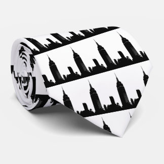 Cravate Black & White Pop Art New York