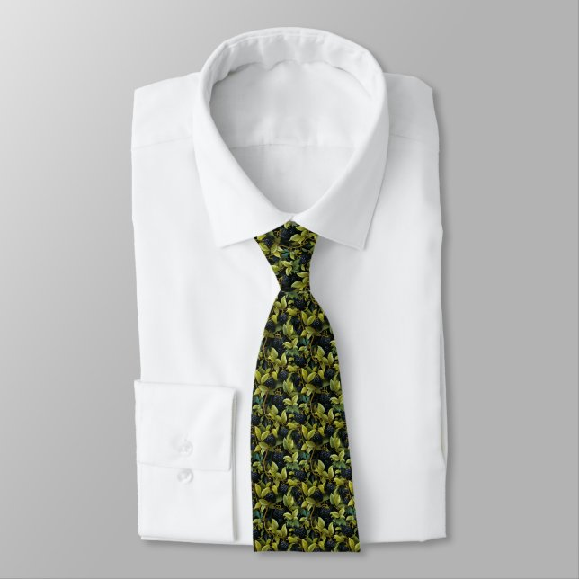 Cravate Blackberries Necktie (Attaché)