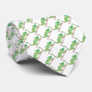 Cravate (blanche) - Caméléon Vert