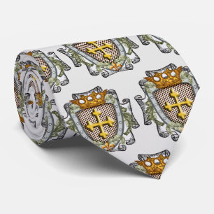 Cravate Blason de famille Brave Nom de famille