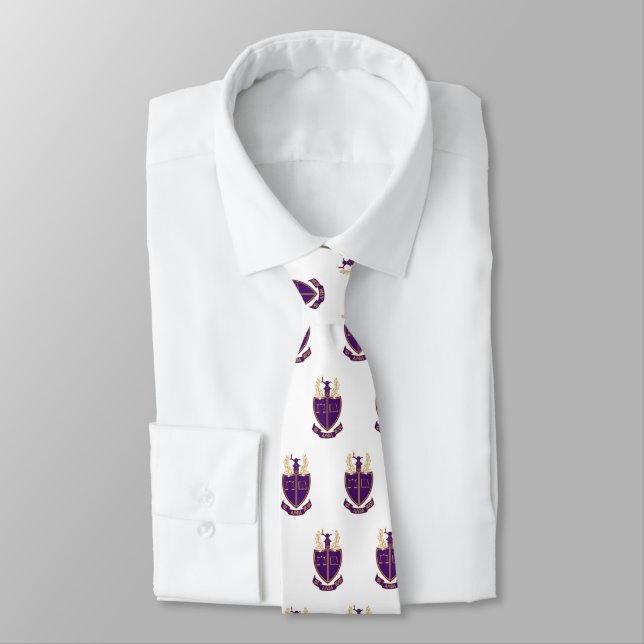 Cravate Blason de la P.A.D. (Attaché)