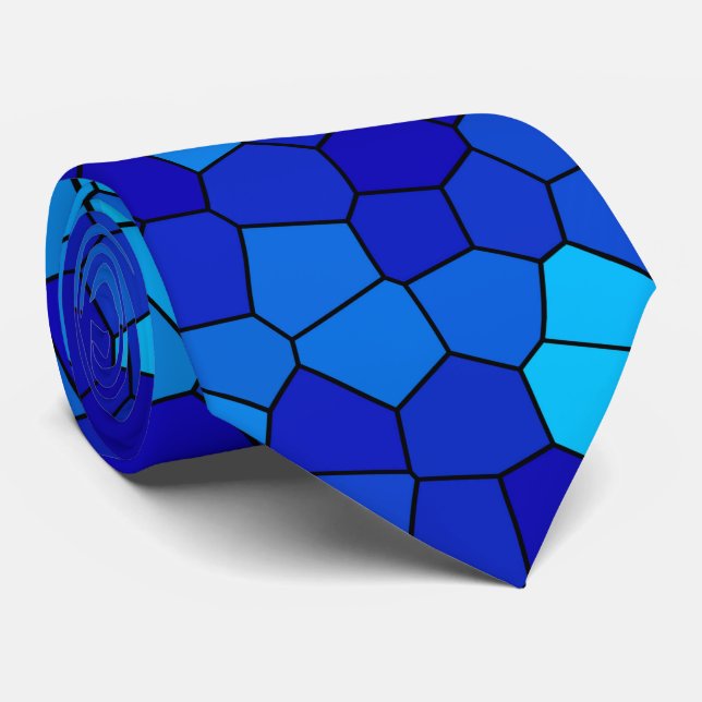 CRAVATE BLEU (Roulé)