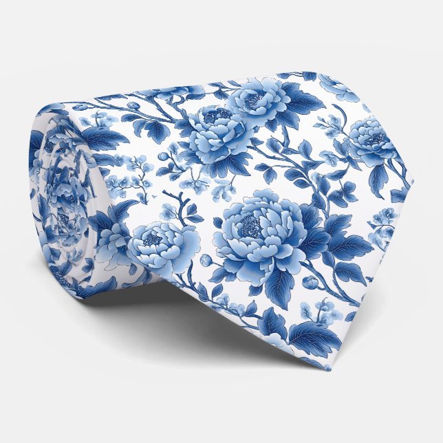 Cravate Bleu (Roulé)