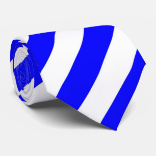 Cravate Bleu Bande cadeau pour hommes