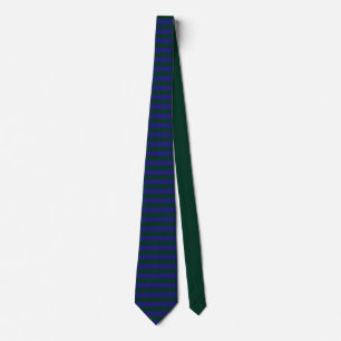 Cravate Bleu Minuit Foncé Teintes Vert Minimaliste
