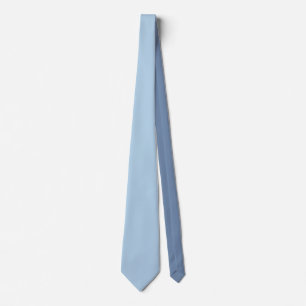 Cravate Bleu pastel personnalisé minimaliste sur mesure