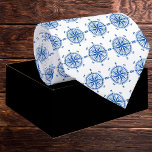 Cravate Bleue marine Bautique<br><div class="desc">Cravate de boussole marine bleu</div>