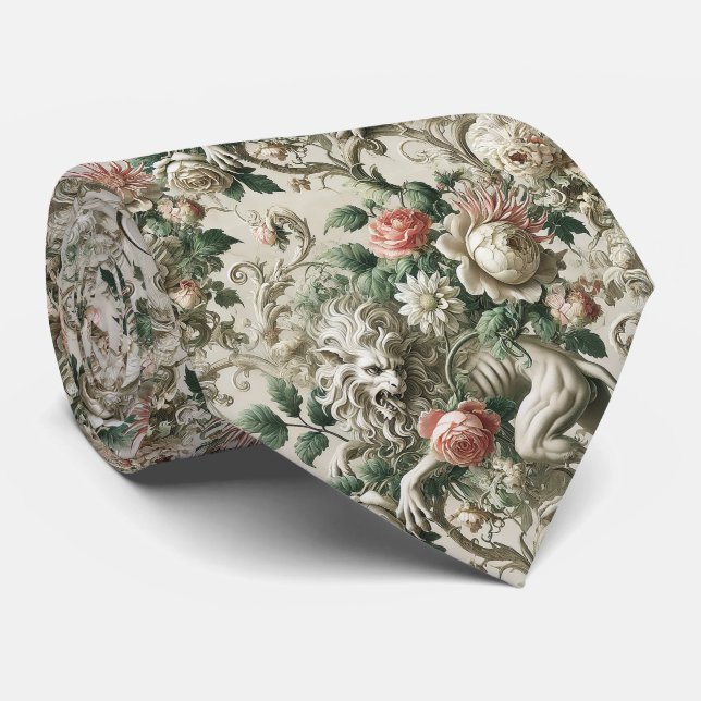 Cravate Bloombound Sentinel - Gothique victorien (Roulé)