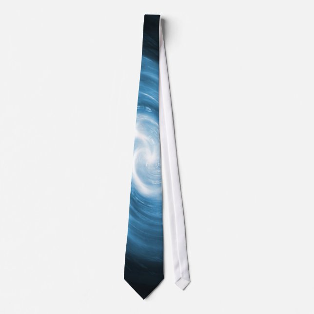 Cravate Blue Swirl (Devant)