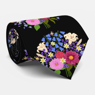 Cravate Blumenstrauss Black Neck Tie