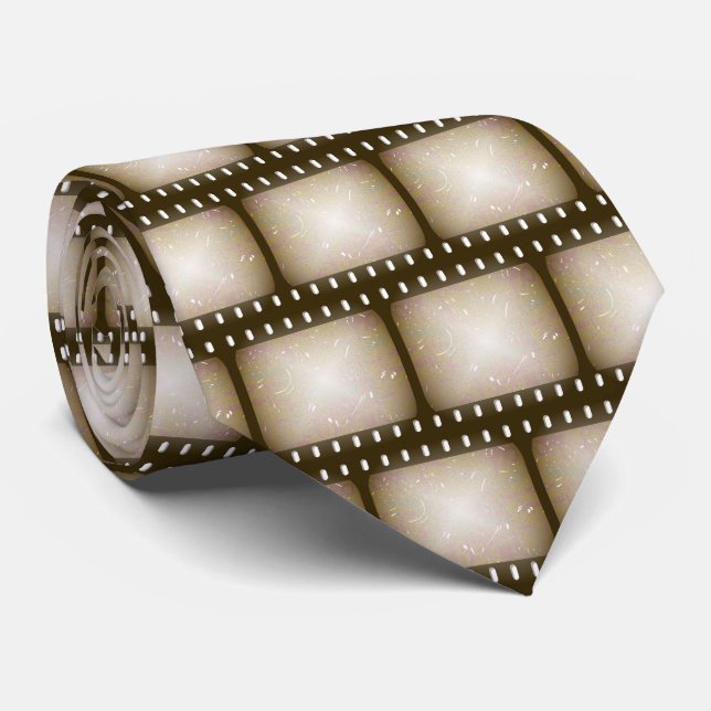 Cravate Bobine de film Grunge Scratched 35mm (Roulé)