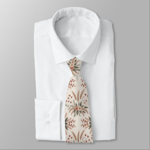 Cravate Boho esthétique moderne sans couture motif