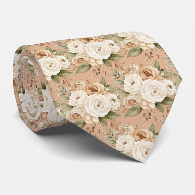 Cravate Boho Office Neck Tie | Professional and Classic (Roulé)