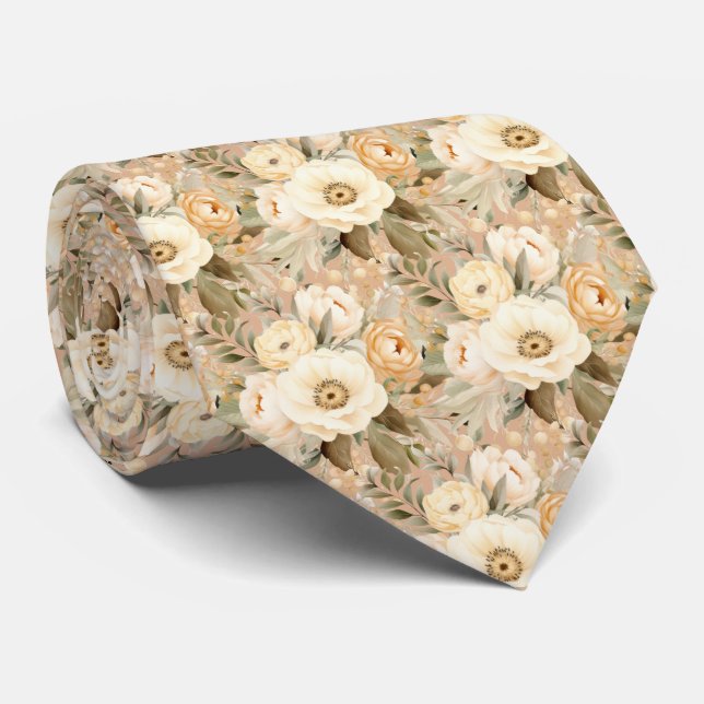Cravate Boho Office Neck Tie | Professional and Classic (Roulé)