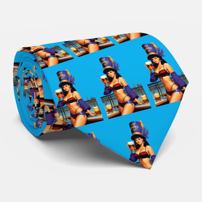 Cravate Bonafide barre serveuse Thunder_Cove (Roulé)