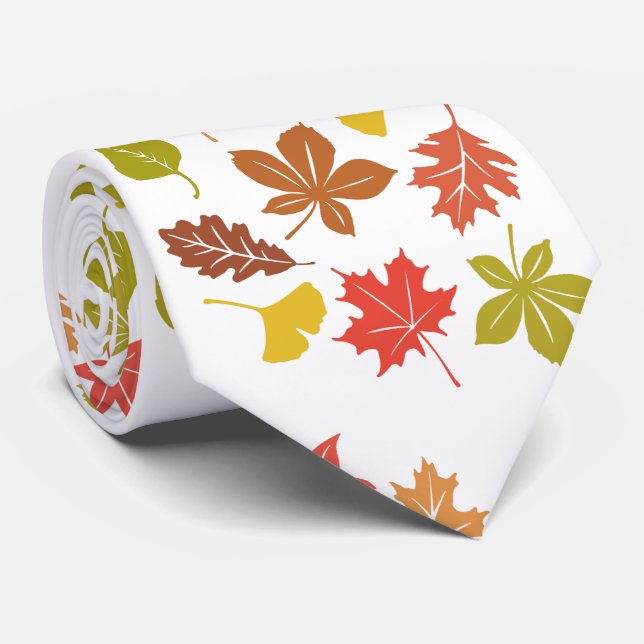 Cravate Bonjour Automne (Roulé)