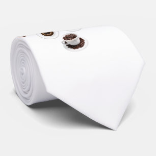 Cravate Bonjour avec du café