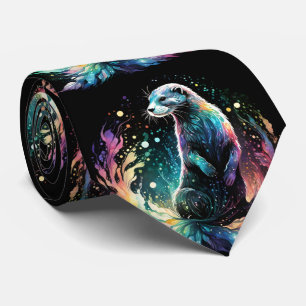 Cravate Bord Spectrum : Les Otter Glow