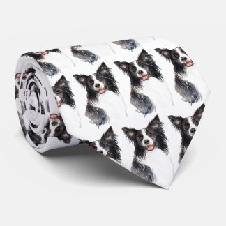 Cravate Bordure Collie Chien