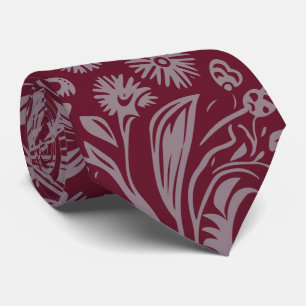 Cravate botanique en Bourgogne   Cravate Paisley