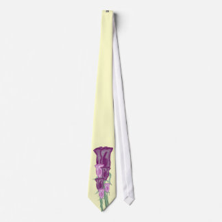 Cravate Bouquet Rose pourpre