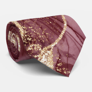 Cravate Bourgogne Agate