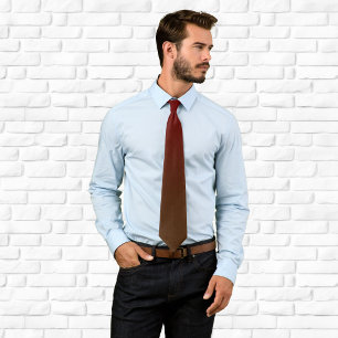 Cravate Bourgogne Brun Moderne Ombre