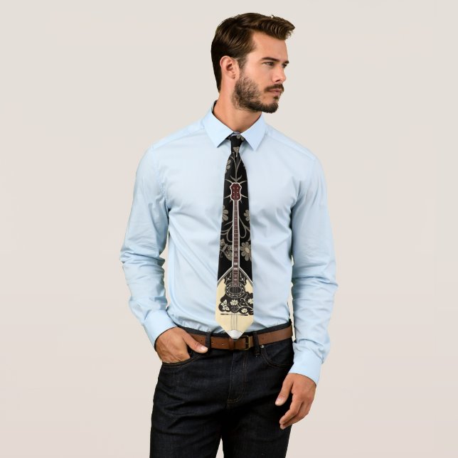 Cravate Bouzouki grec (En situation)