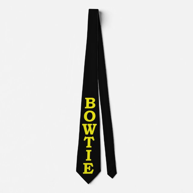 Cravate Bow Tie Neck Tie (Devant)