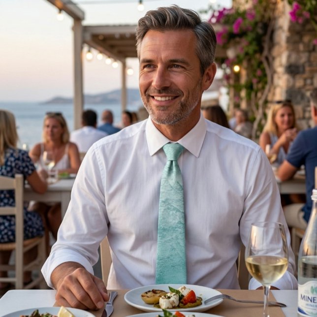 Cravate Brise de vague océanique (Créateur téléchargé)