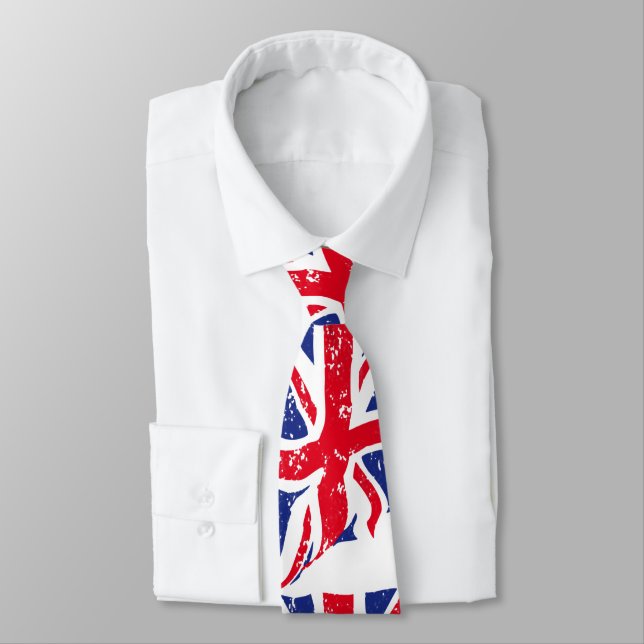 Cravate British Flag (Attaché)