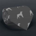 Cravate Brittany Spaniel Chien race Silhouettes Motif<br><div class="desc">Ce cravate motif breton original fait un grand cadeau aux papas ! Disponible en différentes couleurs, cette cravate cool fait une déclaration pour tous ceux qui aiment la Bretagne. Un cadeau génial pour le type qui porte une cravate pour les affaires, ou pour des événements spéciaux comme des programmes de...</div>