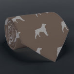 Cravate Brittany Spaniel Chien race Silhouettes Motif<br><div class="desc">Ce cravate motif breton original fait un grand cadeau aux papas ! Disponible en différentes couleurs, cette cravate cool fait une déclaration pour tous ceux qui aiment la Bretagne. Un cadeau génial pour le type qui porte une cravate pour les affaires, ou pour des événements spéciaux comme des programmes de...</div>