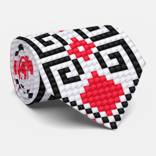Cravate Broderie d'Ukrainien d'OPUS