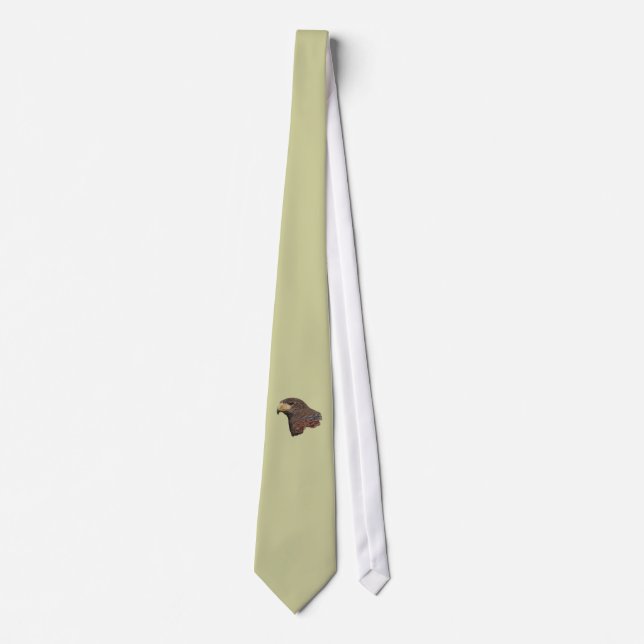 Cravate Broderie Harris Hawk Faux (Devant)
