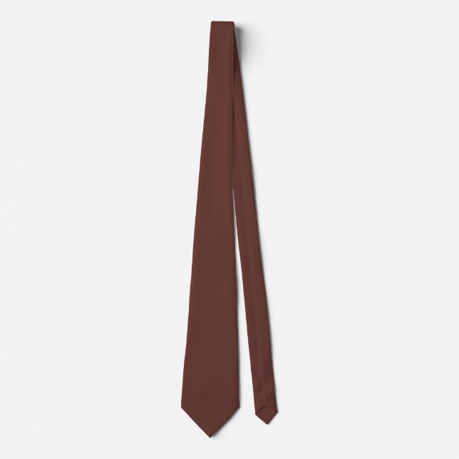Cravate Brown Business Solid (Devant)