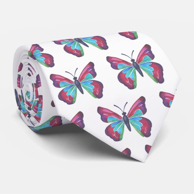 Cravate Buterflies (Roulé)