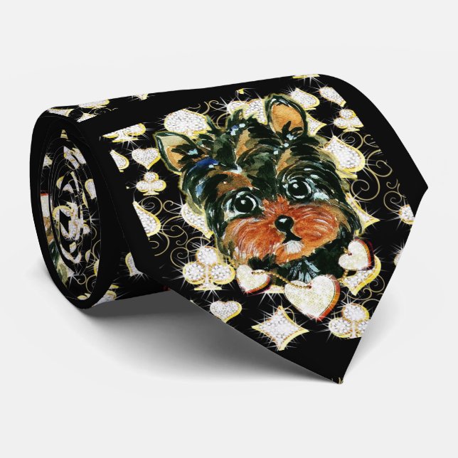 CRAVATE CACA BRILLANT (Roulé)