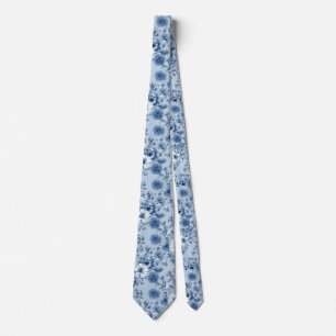 Cravate Cadeau de mariage en porcelaine bleu clair pour ga